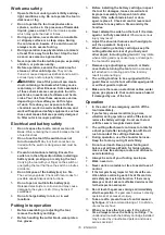 Предварительный просмотр 16 страницы Makita DUR369A Instruction Manual