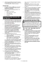 Предварительный просмотр 78 страницы Makita DUR369A Instruction Manual