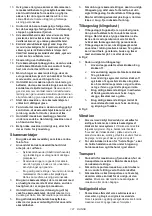 Предварительный просмотр 121 страницы Makita DUR369A Instruction Manual