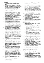 Preview for 59 page of Makita DUR369L Instruction Manual