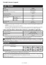 Preview for 43 page of Makita DUR369N Instruction Manual