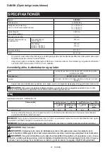 Preview for 91 page of Makita DUR369N Instruction Manual