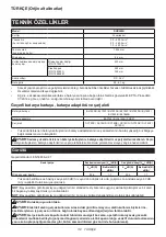 Предварительный просмотр 114 страницы Makita DUR369N Instruction Manual