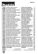 Makita DUS054 Instruction Manual preview