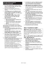 Предварительный просмотр 242 страницы Makita DUS054 Instruction Manual