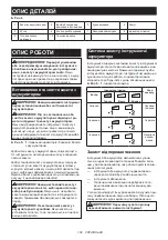 Preview for 100 page of Makita DUX18Z Instruction Manual