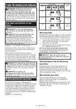 Preview for 91 page of Makita DUX18ZX1 Instruction Manual