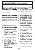 Preview for 10 page of Makita DUX18ZX1NX Instruction Manual