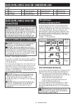 Preview for 60 page of Makita DUX18ZX1NX Instruction Manual