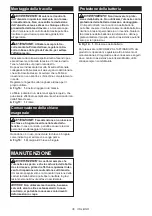 Preview for 36 page of Makita DUX60Z Instruction Manual