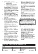 Preview for 53 page of Makita DUX60ZNL1 Instruction Manual