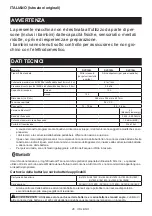 Preview for 46 page of Makita DVC152L Instruction Manual