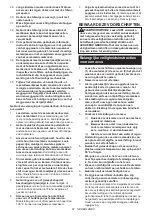 Preview for 62 page of Makita DVC152L Instruction Manual