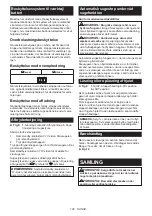 Preview for 106 page of Makita DVC152L Instruction Manual