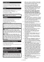 Preview for 8 page of Makita DVC260 Instruction Manual