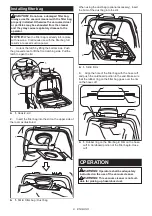 Предварительный просмотр 9 страницы Makita DVC260ZX Instruction Manual