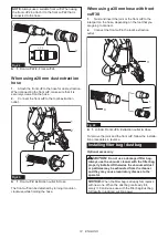 Preview for 12 page of Makita DVC261ZX12 Instruction Manual