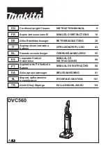 Makita DVC560 Instruction Manual preview