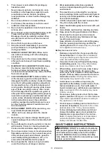 Preview for 10 page of Makita DVC560 Instruction Manual