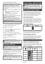 Preview for 13 page of Makita DVC560 Instruction Manual