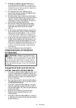 Preview for 47 page of Makita DVC560 Instruction Manual