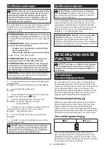 Preview for 61 page of Makita DVC560 Instruction Manual