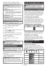 Preview for 96 page of Makita DVC560 Instruction Manual