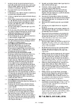 Preview for 116 page of Makita DVC560 Instruction Manual