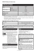 Preview for 10 page of Makita DVC660 Instruction Manual