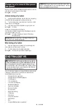 Preview for 85 page of Makita DVC660 Instruction Manual