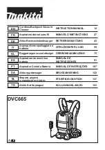 Makita DVC665 Instruction Manual preview