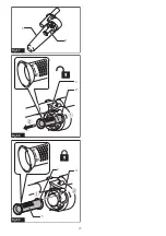 Предварительный просмотр 11 страницы Makita DVC665 Instruction Manual