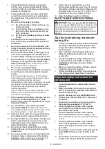 Preview for 15 page of Makita DVC665 Instruction Manual