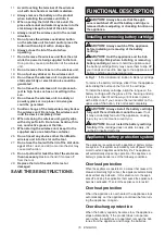 Preview for 16 page of Makita DVC665 Instruction Manual