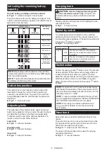 Preview for 17 page of Makita DVC665 Instruction Manual