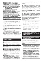 Preview for 19 page of Makita DVC665 Instruction Manual