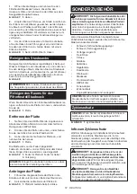 Preview for 57 page of Makita DVC665 Instruction Manual