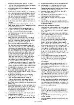 Предварительный просмотр 124 страницы Makita DVC665 Instruction Manual