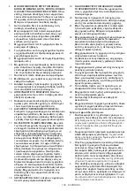 Предварительный просмотр 139 страницы Makita DVC665 Instruction Manual