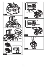 Предварительный просмотр 2 страницы Makita DVC750LZX1 Instruction Manual