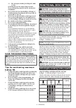 Предварительный просмотр 9 страницы Makita DVC750LZX1 Instruction Manual