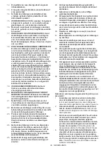 Предварительный просмотр 39 страницы Makita DVC750LZX1 Instruction Manual