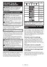 Preview for 17 page of Makita DVC750LZX3 Instruction Manual