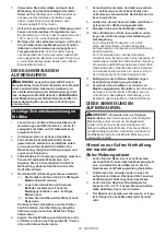 Preview for 24 page of Makita DVC750LZX3 Instruction Manual