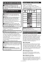 Preview for 25 page of Makita DVC750LZX3 Instruction Manual