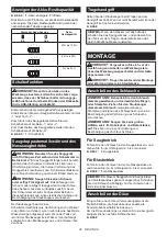 Preview for 26 page of Makita DVC750LZX3 Instruction Manual