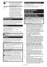 Preview for 30 page of Makita DVC750LZX3 Instruction Manual