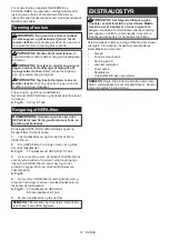 Preview for 67 page of Makita DVC750LZX3 Instruction Manual