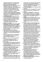 Предварительный просмотр 48 страницы Makita DVC861LPTX Instruction Manual