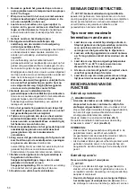 Предварительный просмотр 50 страницы Makita DVC861LPTX Instruction Manual